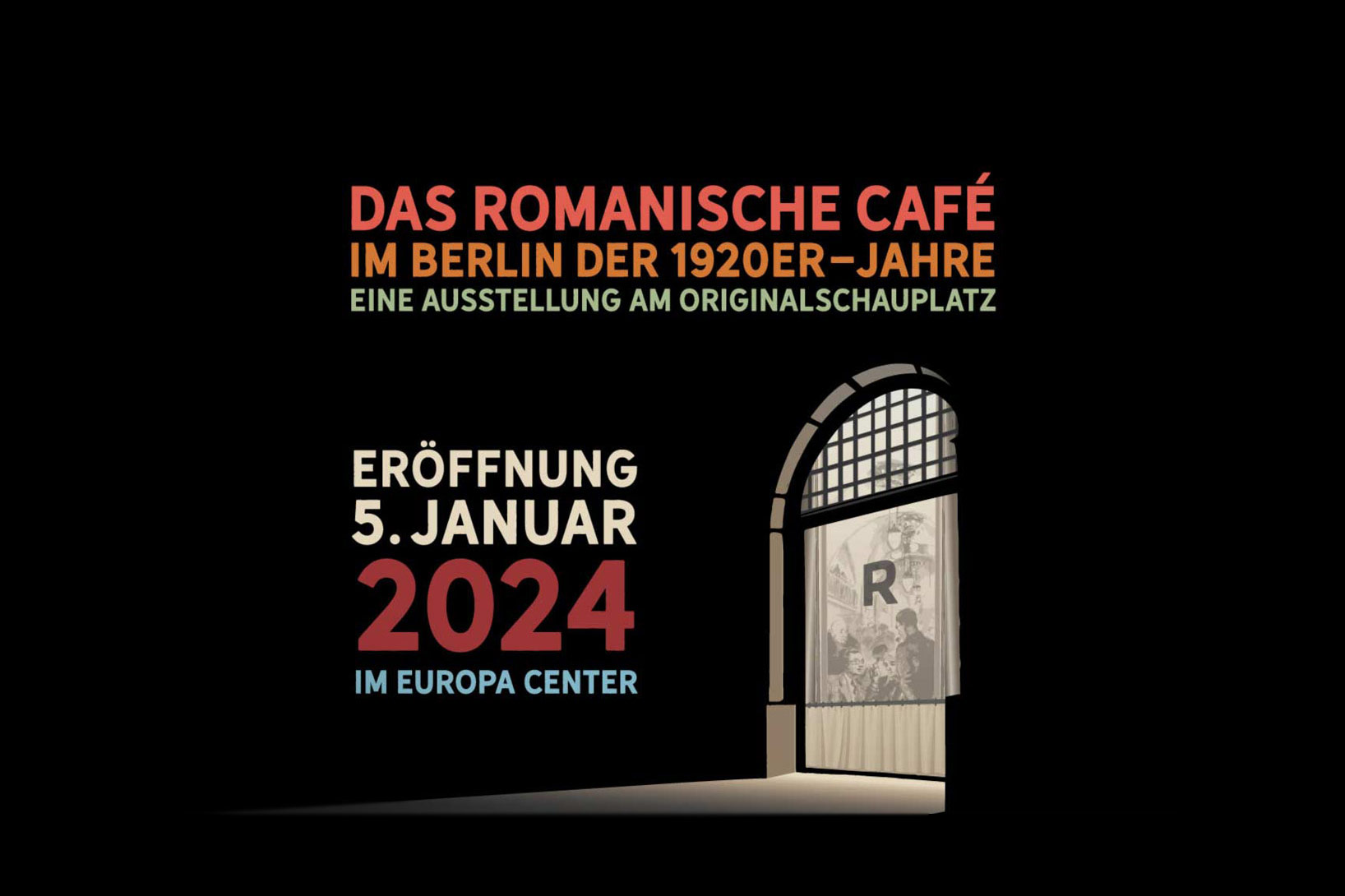 Feierliche Ausstellungseröffnung – Romanisches Café Berlin