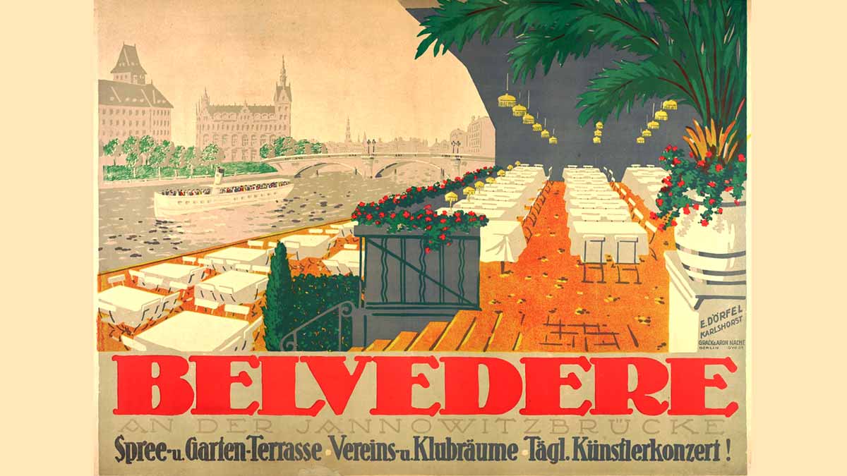 Ausflugsort Belvedere an der Jannowitzbrücke