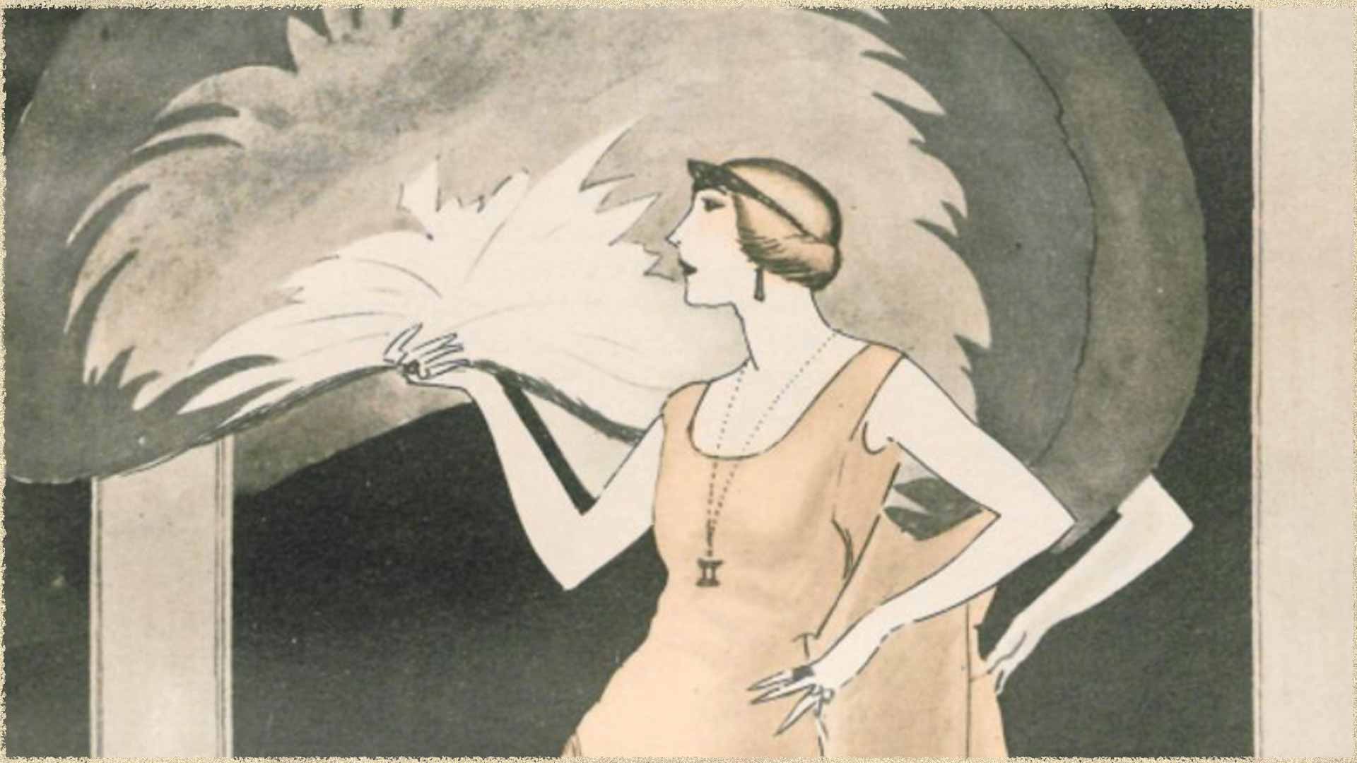 Werbung für das Modehaus Paula Behmer