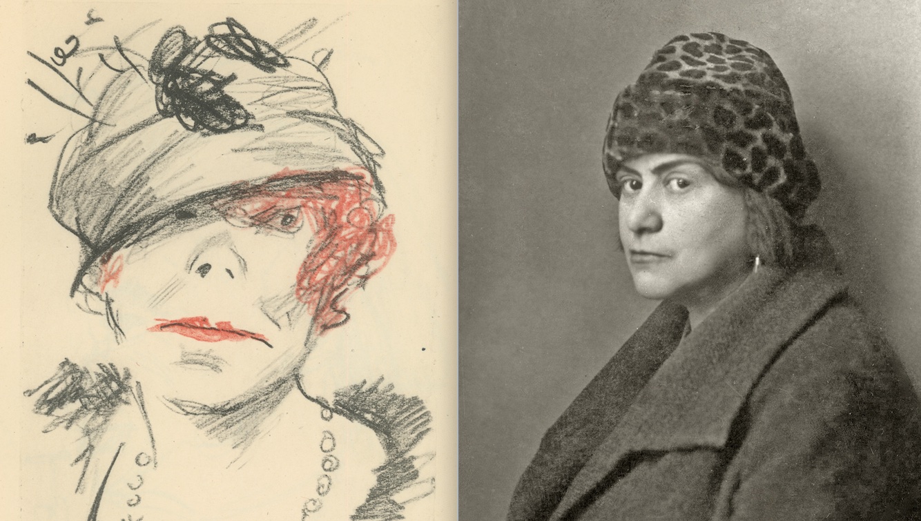 Rosa Valetti und Else Lasker-Schüler