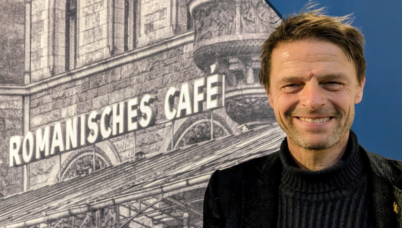Falko Hennig im Romanischen Café