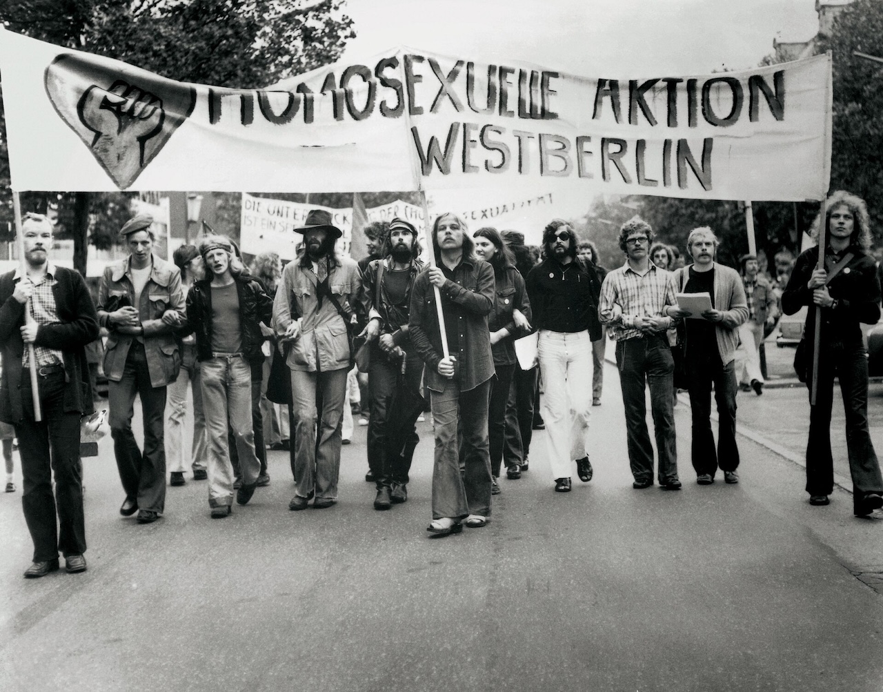 Demonstration HAW 1973, Foto von Rüdiger Trautsch (Wikimedia)